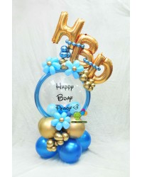 HBD Bubble Balloon Design 1